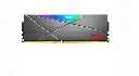 MEM DDR4 ADATA XPG SPECTRIX D50 8GB 3200MHZ RGB (AX4U320038G16A-ST50) DISIPADOR TITANIO pue