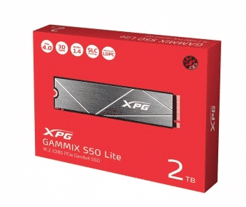 UNIDAD SSD M.2 ADATA GAMMIX S50 LITE 2280 2TB (AGAMMIXS50L-2T-C) pue