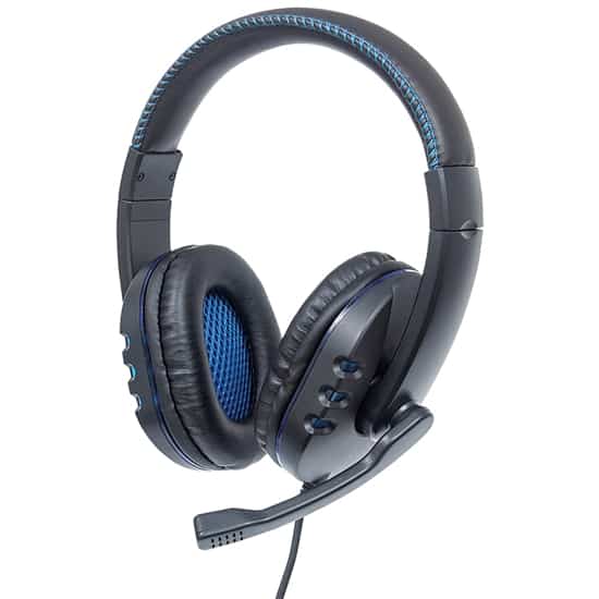 Audifono Manhattan Usb2.0 Gaming C/microfono Cable 1.8m Luz Led 176088