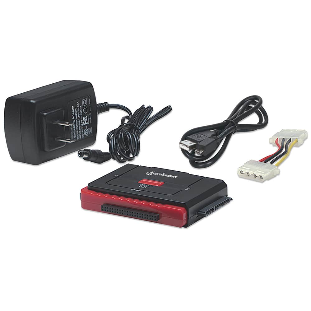 Convertidor Manhattan Usb 2.0 A Hdd Ide40/sata Otb 179195