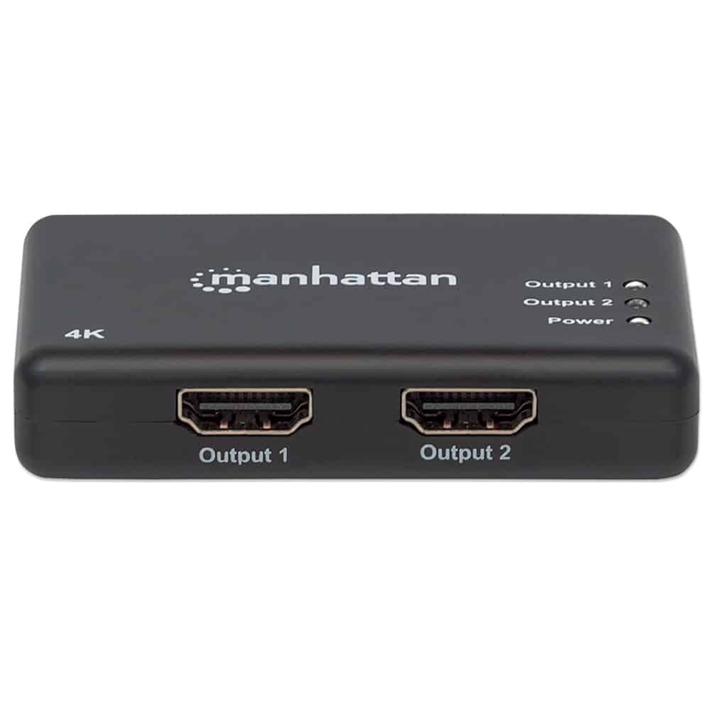 Video  Splitter Manhattan Hdmi Uhdtv 4k 30 Hz, 1 In: 2 Out 207669