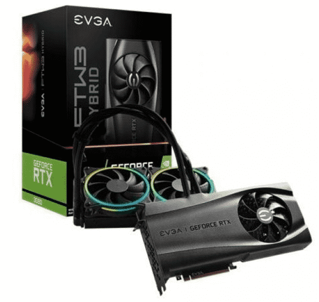 Tarjeta   De Video EVGA Nvidia Geforce RTX 3080 Ftw3 Ultra Hybrid Gaming 10g-p5-3898-kr 10gb Gddr66 Argb Led Metal Backplate
