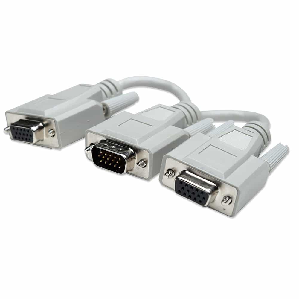 Cable  Manhattan En Y Vga Para Monitor 1 M A 2 H-hd15, 15cm 328302