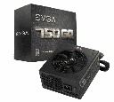 FUENTE DE PODER EVGA 750 GQ 80 PLUS GOLD 210-GQ-0750-V1