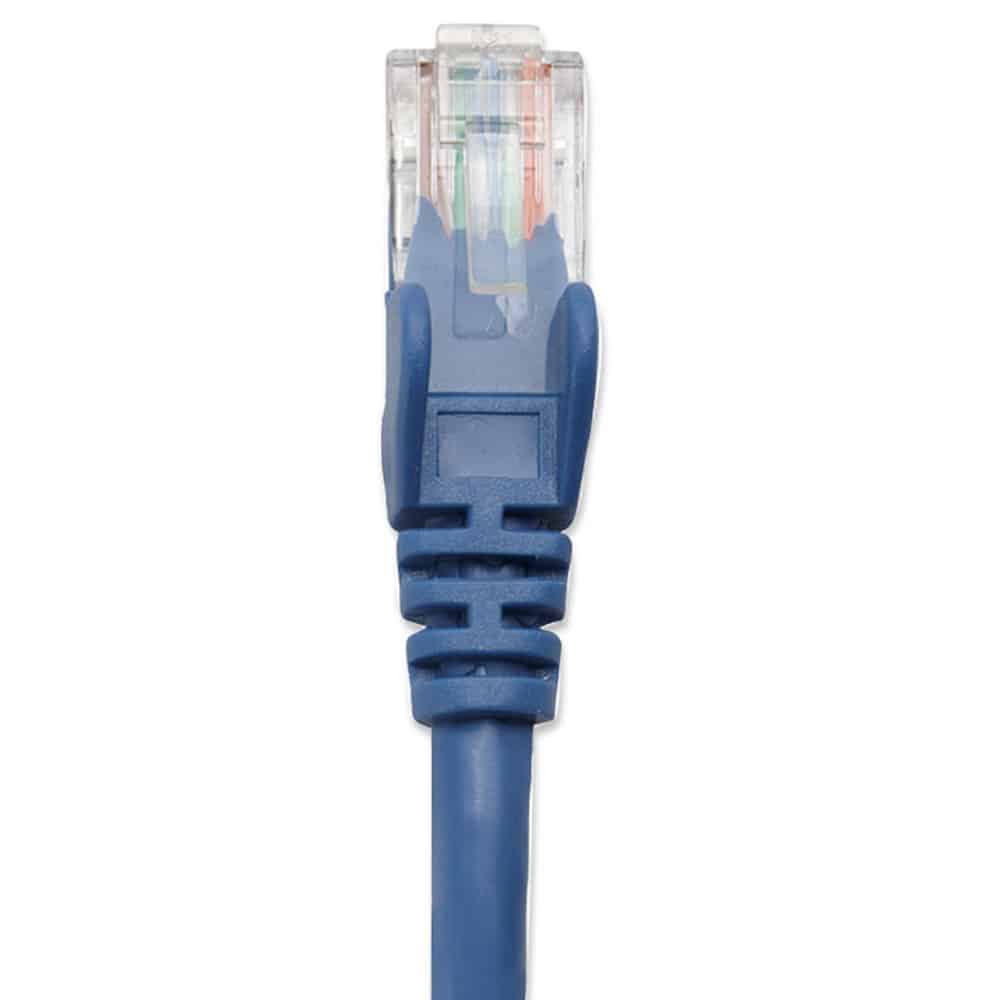 Cable  Patch Intellinet Rj45 5.0m(16.4ft) Cat6 Utp Azul M-m 343305