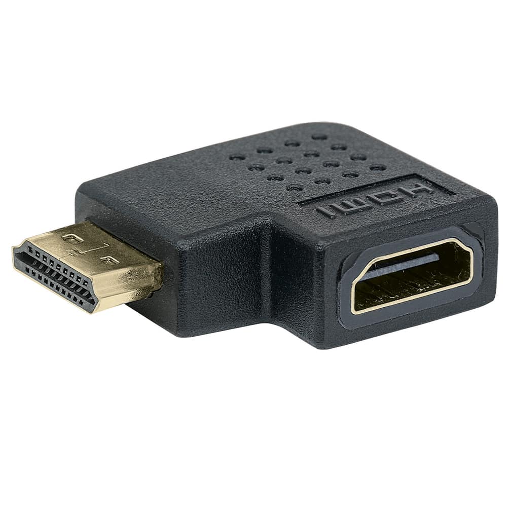 Adaptador                                                                                                                                                                                                                                                                                                  Hdmi Hembra A Macho Manhattan Angulo Der De 90 Grados 353496