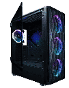 GABINETE PARA GAMING ACTECK BALAM RUSH SKYDRON SGX3000 CRISTAL TEMPLADO 4 FANS RGB BR-931281