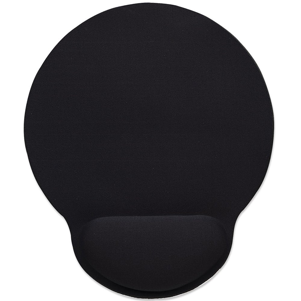 Mousepad Manhattan Tipo Gel Descansa MuÑeca Negro 434362