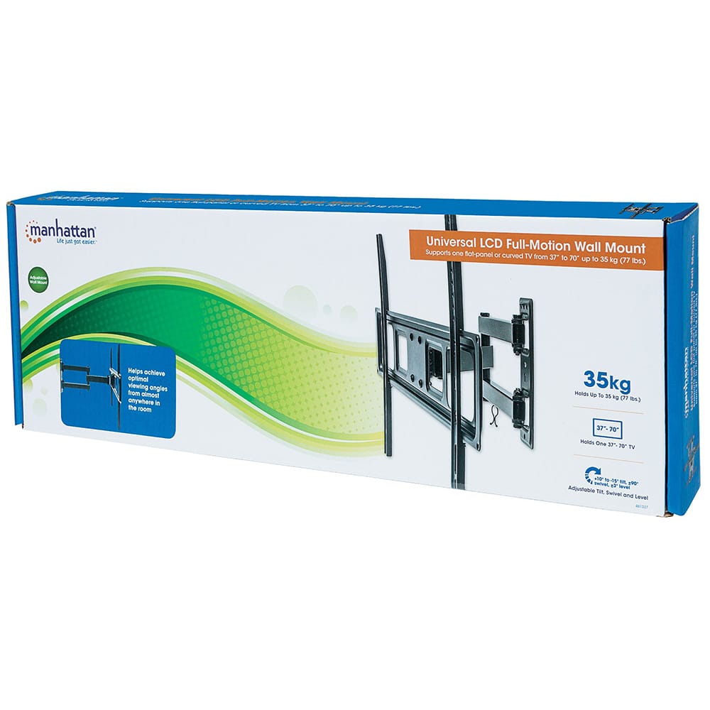 Soporte                                               Tv Manhattan P/pared 35kg, 37a 70 Articulado 461337
