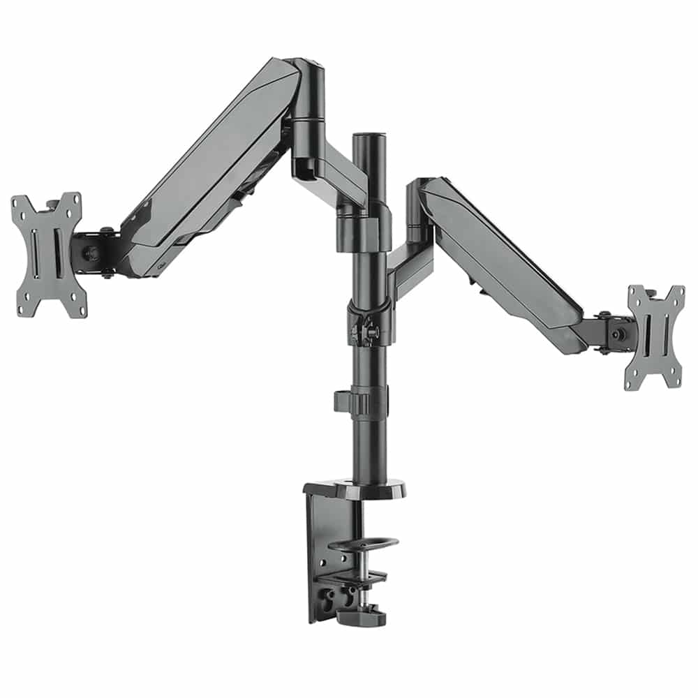 Soporte Manhattan P/2 Monitores 17 A 32 P/escr C/piston 461597