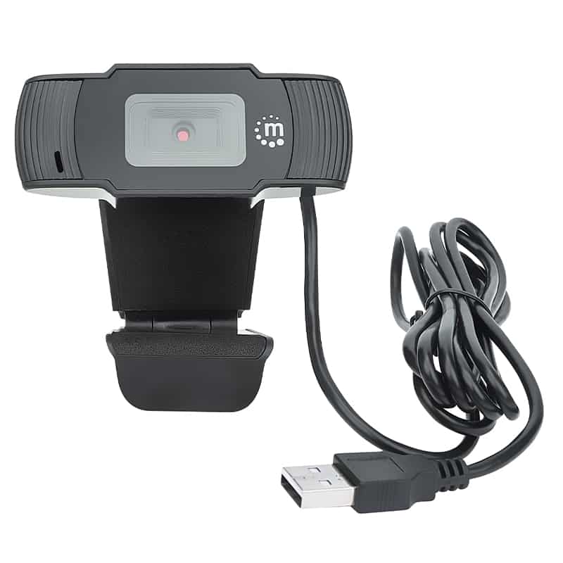 Camara Web Manhattan Full Hd Usb V2, 1080p, Mic Interno, 30fps, 462006