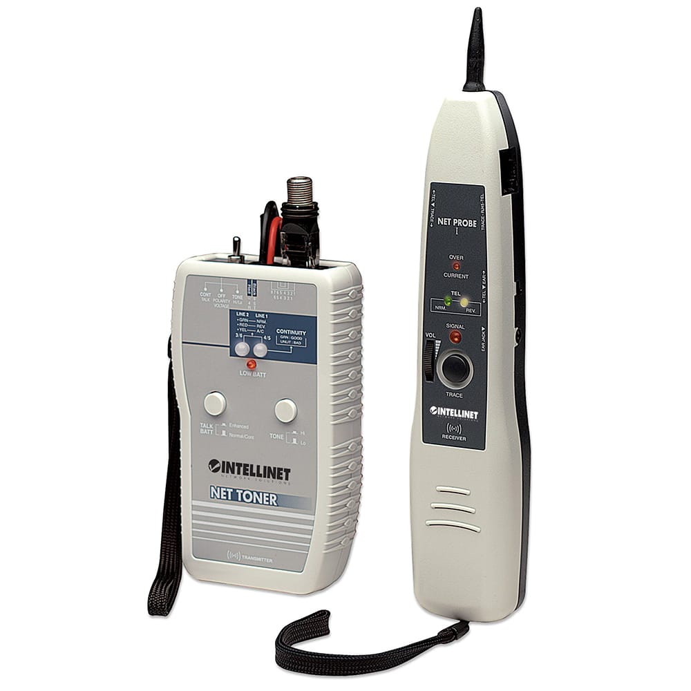 Probador  Y Generador De Tonos(pollo) Rj45,12 Y Tipof Intellinet 515566