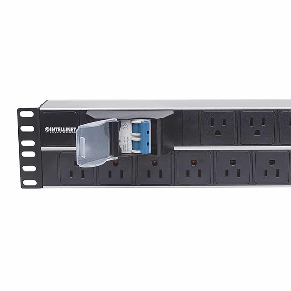 Barra Pdu Intellinet 15 Cont Gab/rack 2u Vs Cortos 714075