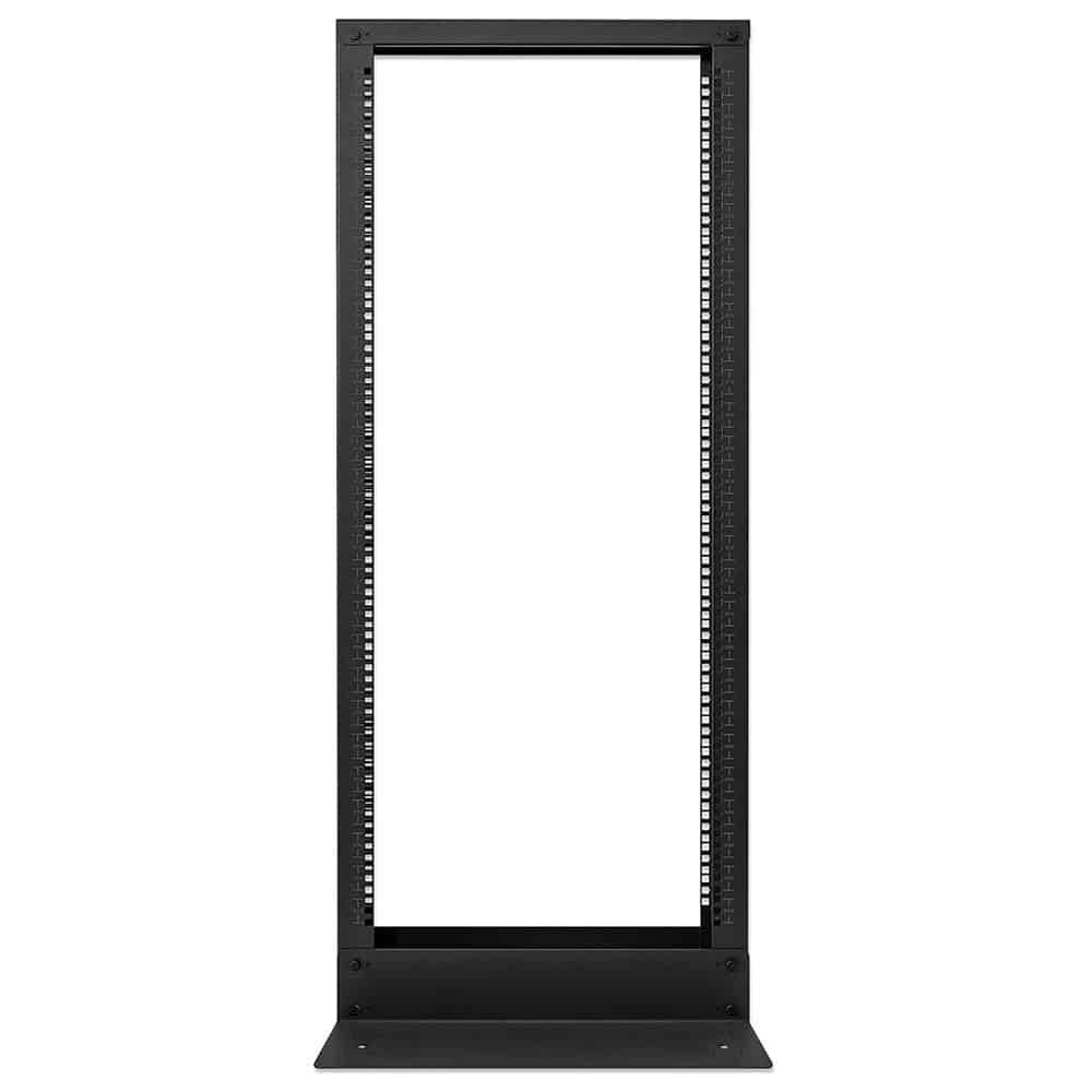 Rack                                                                                                                                       2 Postes Intellinet 19 26u Negro Acero Laminado Desarmado 715973