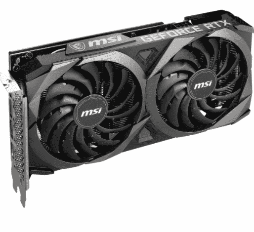TARJETA DE VIDEO MSI NVIDIA GEFORCE RTX 3060 12GB GDDR6 VENTUS 2X OC