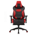 SILLA PARA GAMING GAMDIAS ACHILLES P1L NEGRO/ROJO MAX200KG RECLINABLE CON RGB