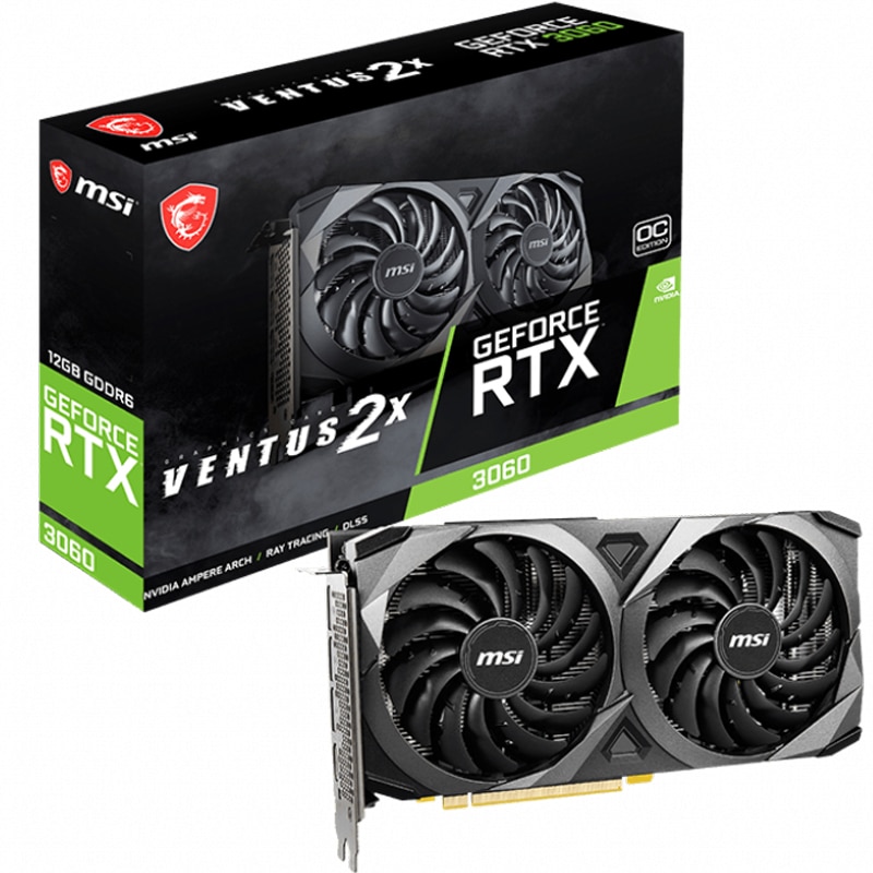 Tarjeta                                                                                                                                                                                                                                                                                                                                                                                                                                                                                                                                                                                                                                                                                                                                                                                                                                                                                               De Video Msi Geforce Rtx 3060 Ventus 2x 12g Oc Gddr6 Hdmi-dp