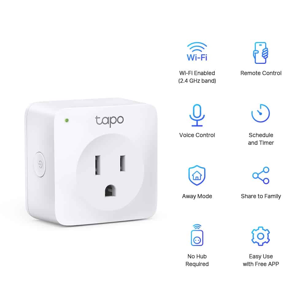 Mini Enchufe Inteligente Wifi Tp-link / Tapo P100(1-pack)