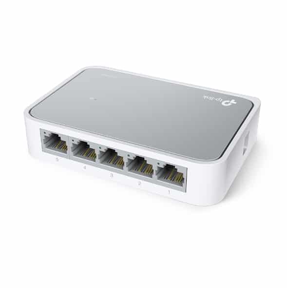 Switch Escritorio Tp-link /5 Ptos Fast/save Energy70%/ Tl-sf1005d