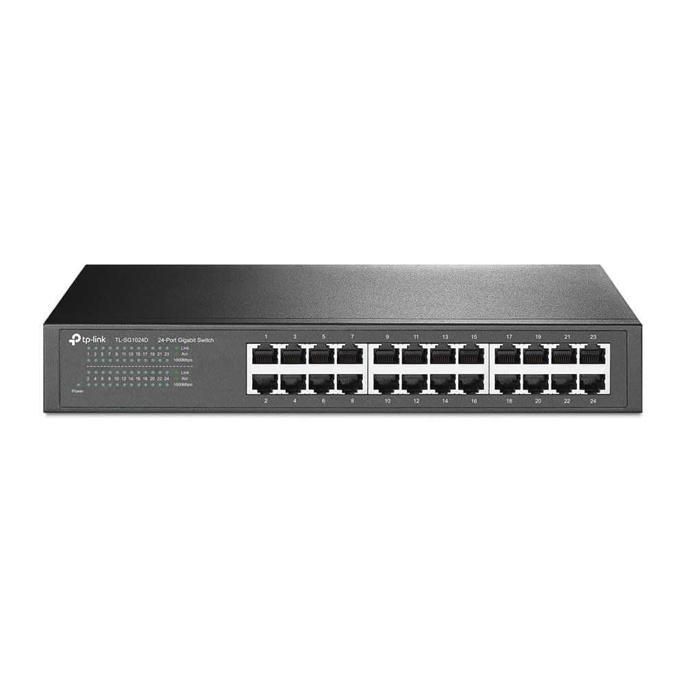 Switch Escri /rack Tp-link /24 Ptos Giga/save Energy 20%/13/ Tl-sg1024d
