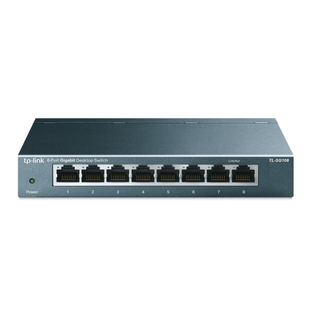 Switch Escritorio Tp-link /8 Ptos Giga/plug&play/qos/igmp/ Tl-sg108
