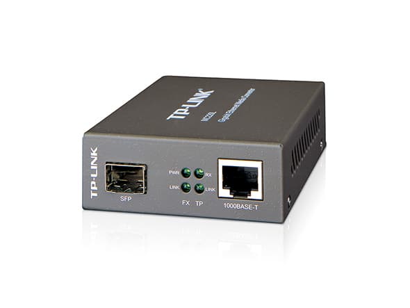 Convertidor De Medios Tp-link /10kmmono/500mtsmulti-modo/giga/ Mc220l