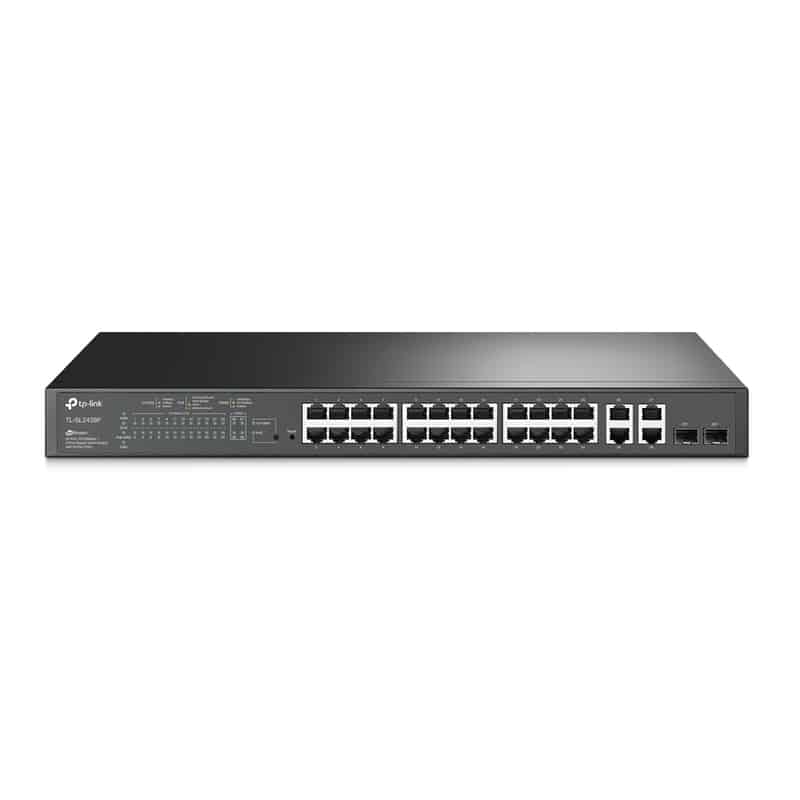Switch Inte Jetstream  24 Ptos Poe + 10/100mbps+4 Ptos Giga/tl-sl2428p