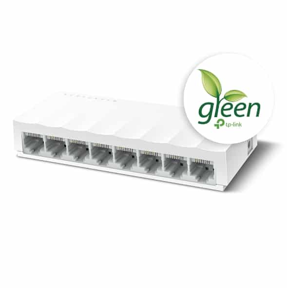Switch Tp-link Para Escritorio 8-port Ls1008 10/100/ Ls1008