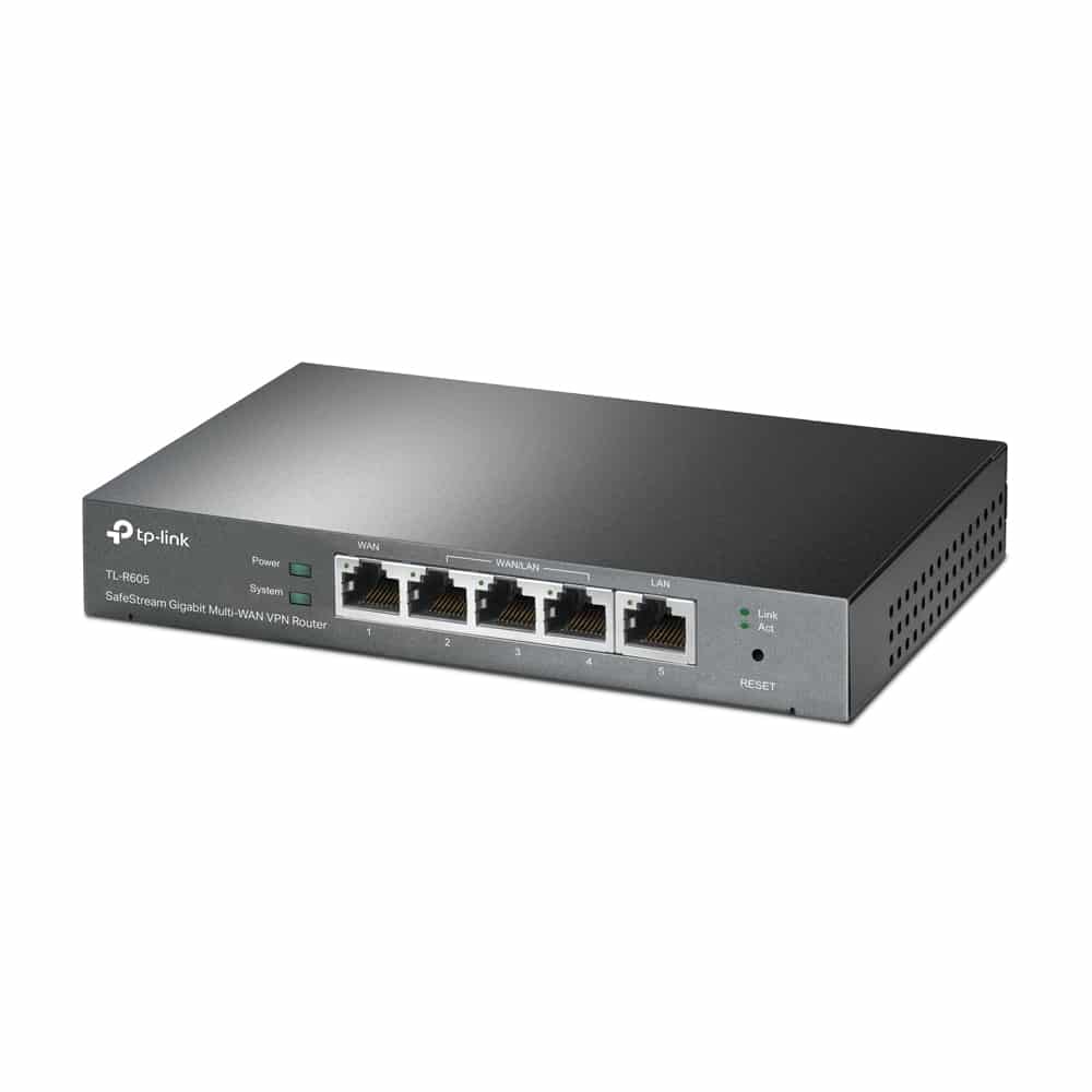 Router Vpn Gigabit Tp-link /4wan/20vpn/ip/mac/dos/er605/tl-r605