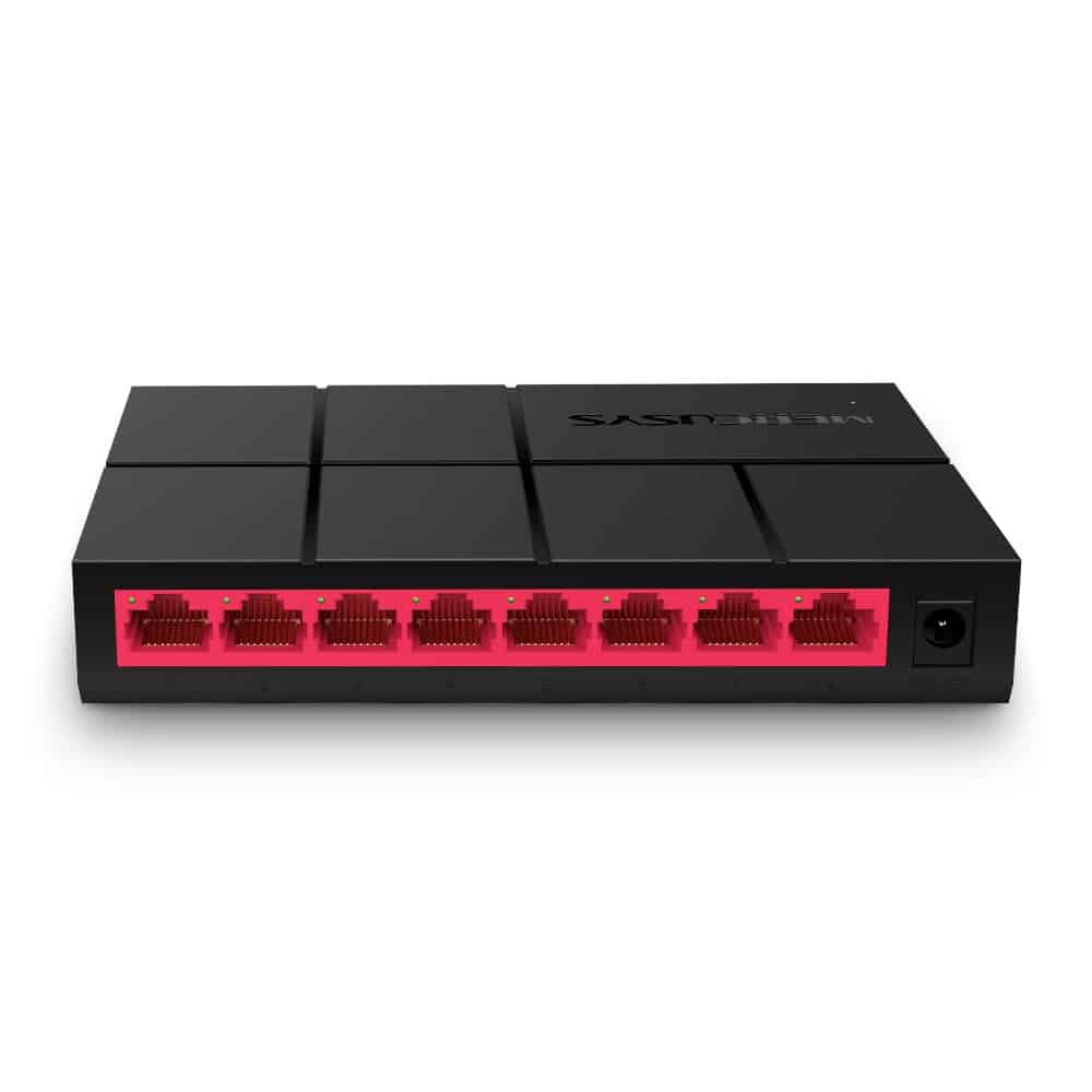 Switch De Escritorio 8 Puertos Gb 10/100/1000mbps / Ms108g