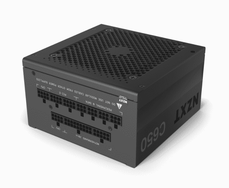 Fuente   De Poder NZXT C650 80 Plus Gold Np-c650m 650w