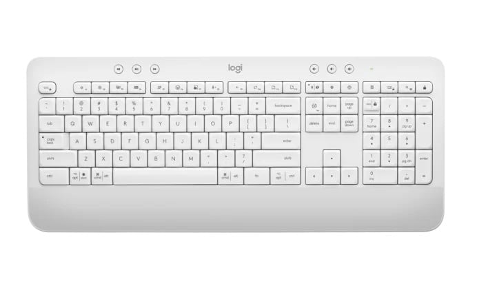 Teclado                                                                                                                                                                                               Logitech Signature K650 Bt Usb Bolt Blanco (920-010964)