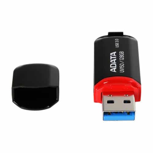 Memoria                                Flash Adata Uv150 128g Usb 3.2 Negro (auv150-128g-rbk)