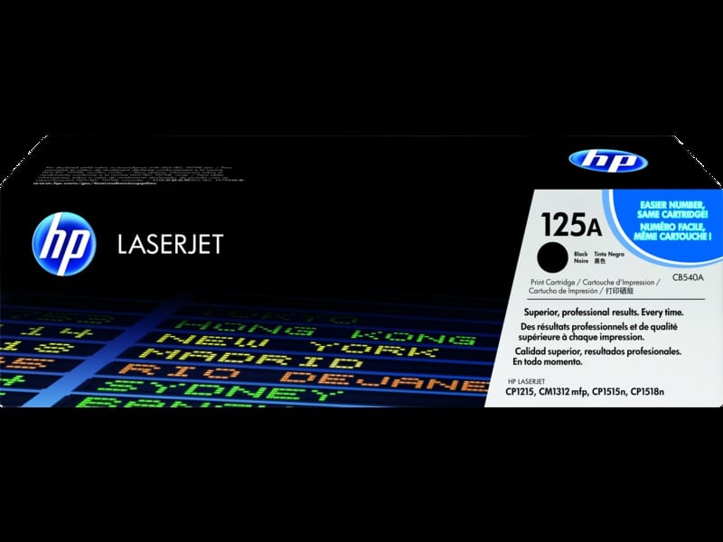 Toner Hp 125a Negro Para Laserjet Cp1215/1515n (cb540a)
