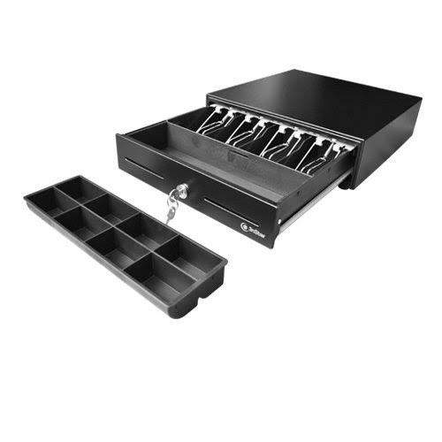 Cajon De Dinero 3nstar Negro 4 Billetes/8 Monedas Removible (cd250)