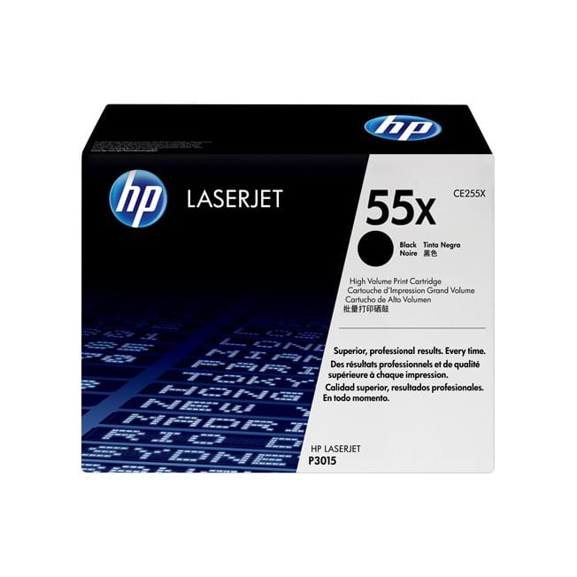 Toner                                                                                                                                                                                                               Hp 55x Negro Para M521dn/500m525dnmfp/m525fmfp/m525cmfp (ce255x)