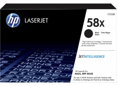 Toner                                                                                                                                                                                                                                                                                                                                                                                                                                                                                                                                                                                                                                                                                                                                                                                                                   Hp 58x Negro Alto Rendimiento Laserjet Pro M404/m428 (cf258x1)