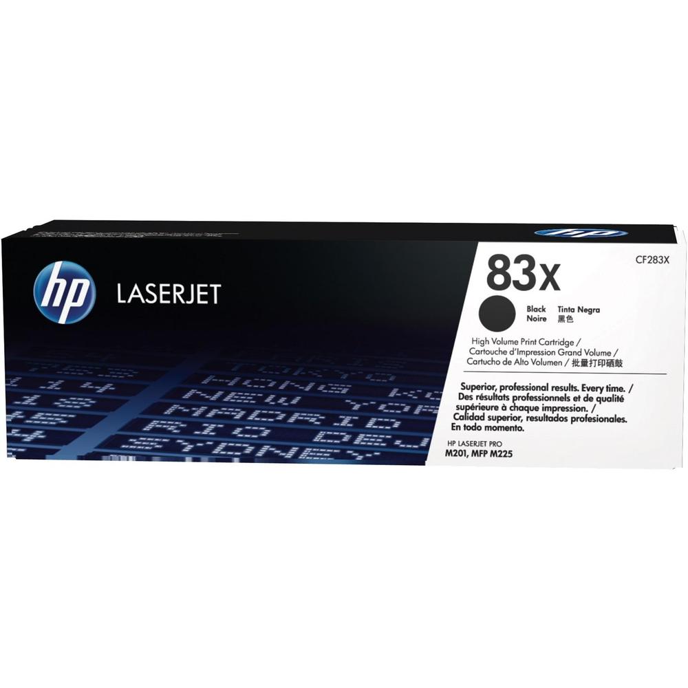 Cartucho De Toner Negro De Alto Rendimiento Hp 83x Laserjet Original (cf283x)
