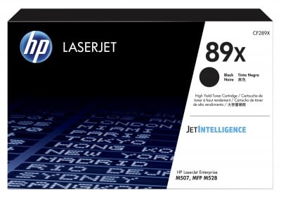 Toner                                                                                                                                                                                                    Hp 89x Negro Alta Capacidad (cf289x)