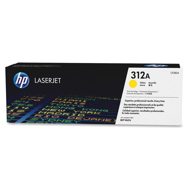 Toner Hp 312 A Amarillo Para Laserjet Pro Mfp M476 (cf382a)