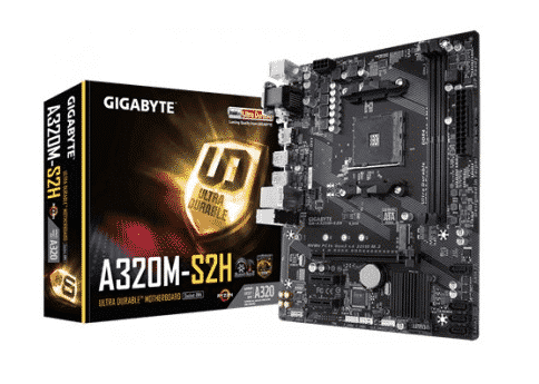 Tarjeta     Madre Gigabyte Ga-a320m-s2h Socket AM4