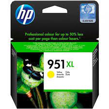 Cartucho Hp 951xl Amarillo Officejet P/8600/k8600/8600+/8100 (cn048al)