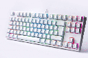 TECLADO MECANICO PARA GAMING VSG ALNITAK RGB KALIH AZUL ANTI GHOSTING ESPAÑOL  VG-KM982-WHT-BLU BLANCO