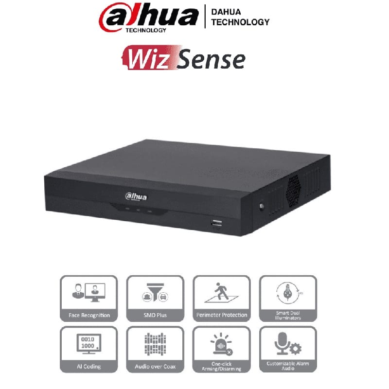 Dvr                                                                                                                                                                                                                                                                                                                                                                                                                                                                                                                                                                                                                                                                                                                                         Dahua 4 H 5 Mp Lite/h.265+/1 C R Facial/iot &amp; Pos(dh-xvr5104hs-i3)