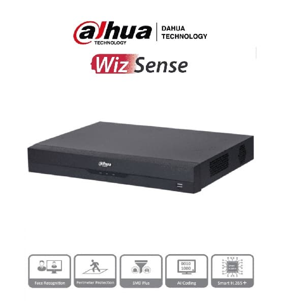 Dvr                                                                                                                                                                                                                                                                                                                                                                                                                                                                                                                                                                                                                                                                                                                                                                                                                             Dahua 16 Canales 5 Mp Lite/wizsense/ia/ H.265+ (dh-xvr5216a-i3)