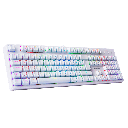 TECLADO MECANICO PARA GAMING VSG ALNILAM KAILH AZUL VG-KM983-WHT-BLU BLANCO