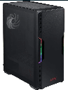 Gabinete ADATA XPG Starker RGB Con Ventana Mid Tower Color Negro Starkercp-bkcus Sin Fuente