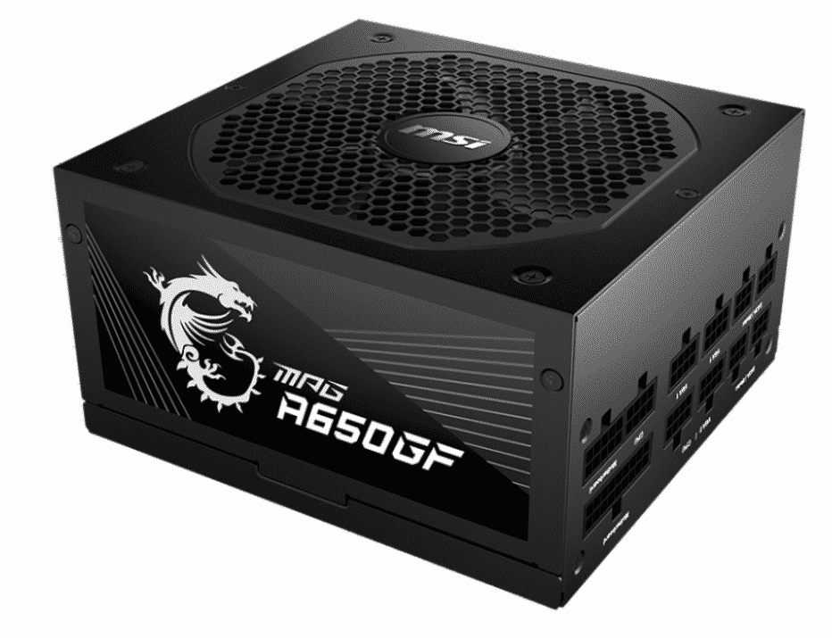 FUENTE DE PODER MSI MPG A650GF 80 PLUS GOLD 650W FULL MODULAR