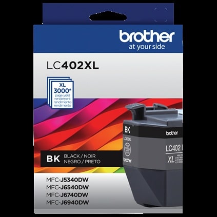 Cartucho Brother Negro Lc402xlbk 3000 Pag P/mfcj6940dw
