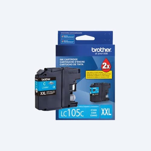 Cartucho Brother Lc505c Cyan 1,300 Pag. Aprox. Alto Rend